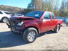2021 Nissan Frontier S 4x2 Red vin: 1N6ED0CE5MN701236