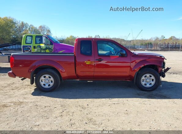 1N6ED0CE5MN701236 2021 NISSAN FRONTIER Red Widok wnętrza z tyłu