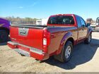 2021 Nissan Frontier S 4x2 Red vin: 1N6ED0CE5MN701236