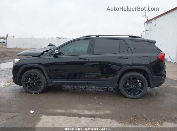 3GKALVEV2ML366200 2021 GMC TERRAIN Черный Вид задней части салона