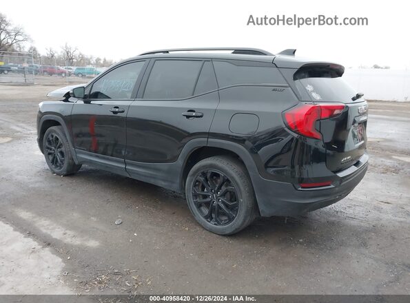 3GKALVEV2ML366200 2021 GMC TERRAIN Черный Задняя левая четверть