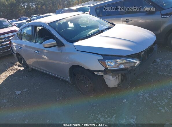 3N1AB7AP2JL661636 2018 NISSAN SENTRA Silver Передня права чверть