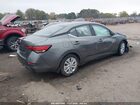 2021 Nissan Sentra S Xtronic Cvt Серый vin: 3N1AB8BVXMY279672