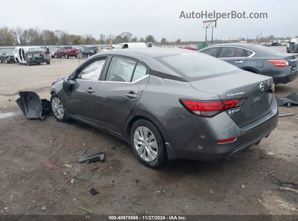 3N1AB8BVXMY279672 2021 NISSAN SENTRA Серый Задняя левая четверть