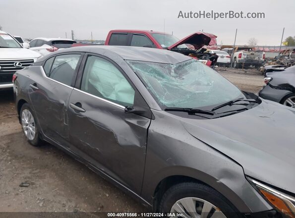 3N1AB8BVXMY279672 2021 NISSAN SENTRA Серый Вид спереди