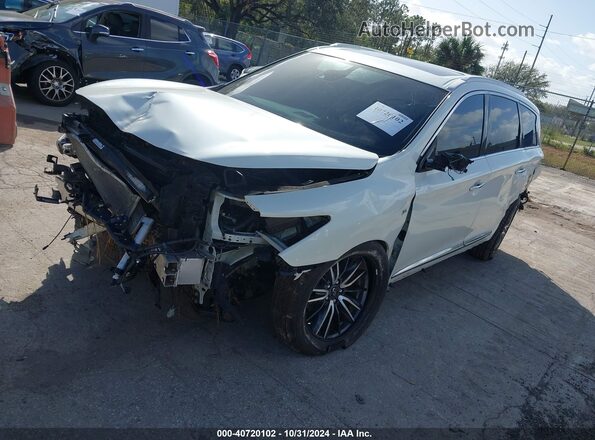 5N1DL0MN9LC540721 2020 INFINITI QX60 White Przód lewy
