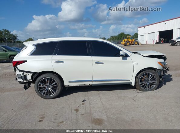 5N1DL0MN9LC540721 2020 INFINITI QX60 White Widok zestawu wskaźników