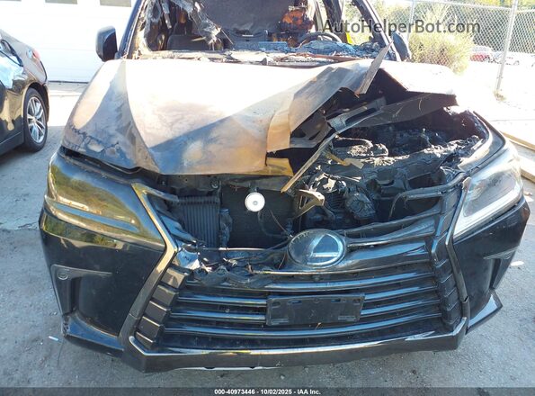 JTJDY7AX7M4333791 2021 LEXUS LX Черный Вид спереди