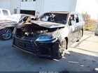2021 Lexus Lx 570 Three-row Черный vin: JTJDY7AX7M4333791