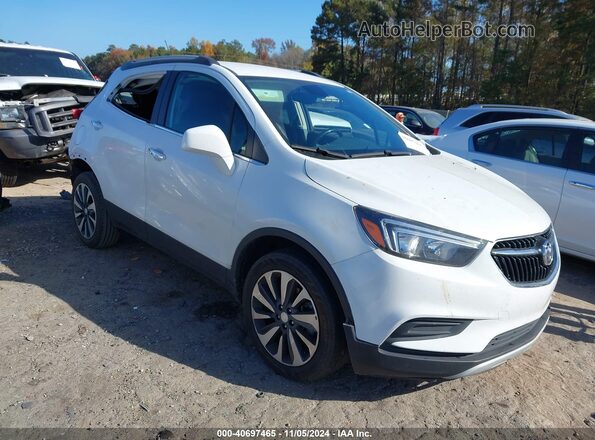 KL4CJESM4MB372128 2021 BUICK ENCORE Белый Передняя правая четверть