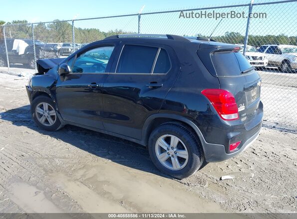 KL7CJLSB6MB340965 2021 CHEVROLET TRAX Black Trasero izquierdo