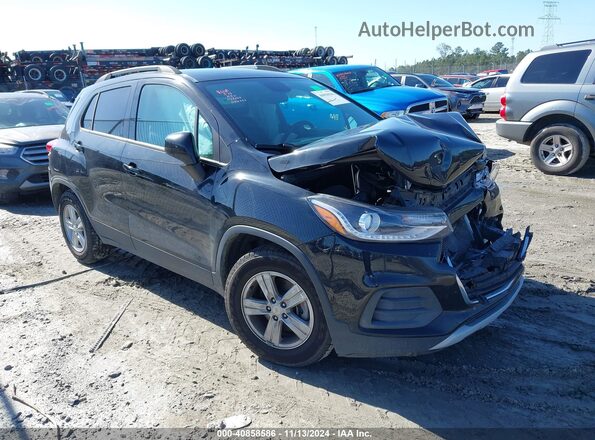 KL7CJLSB6MB340965 2021 CHEVROLET TRAX Black Delantero derecho