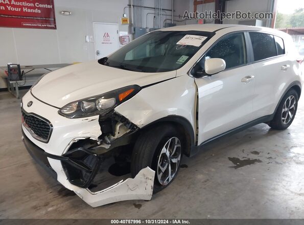 KNDPM3AC6M7931337 2021 KIA SPORTAGE White Widok z przodu