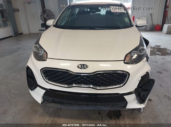KNDPM3AC6M7931337 2021 KIA SPORTAGE White Widok wnętrza z tyłu