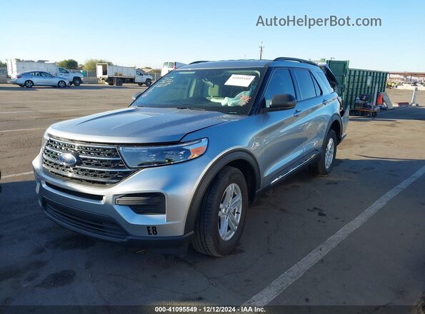 1FMSK8DH9RGA57489 2024 FORD FORD EXPLORER Silver Передня ліва чверть