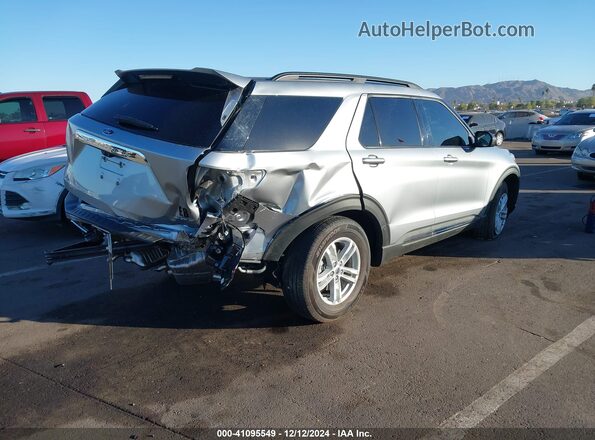 1FMSK8DH9RGA57489 2024 FORD FORD EXPLORER Silver Задня права чверть