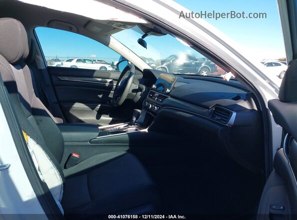 1HGCV1F19MA067699 2021 HONDA ACCORD Белый Вид салона спереди