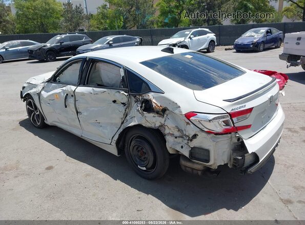 1HGCV1F42MA041441 2021 HONDA ACCORD White Tył lewy
