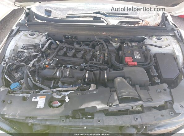 1HGCV1F42MA041441 2021 HONDA ACCORD White Widok z tyłu