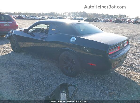 2C3CDZAG3GH124792 2016 DODGE CHALLENGER Черный Задняя левая четверть