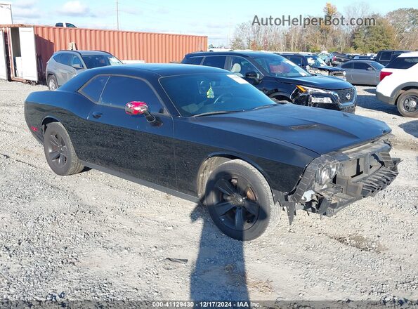 2C3CDZAG3GH124792 2016 DODGE CHALLENGER Черный Передняя правая четверть