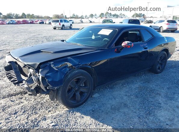 2C3CDZAG3GH124792 2016 DODGE CHALLENGER Черный Передняя левая четверть