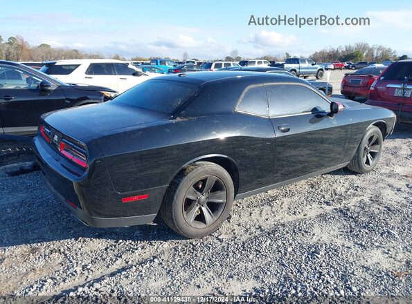2C3CDZAG3GH124792 2016 DODGE CHALLENGER Черный Задняя правая четверть