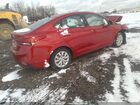 2020 Hyundai Accent Se Красный vin: 3KPC24A64LE104603