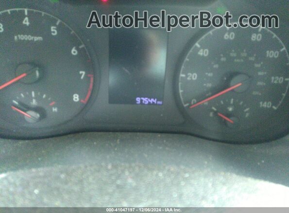 3KPC24A64LE104603 2020 HYUNDAI ACCENT Красный Вид задних сидений