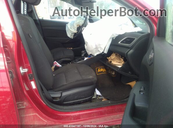 3KPC24A64LE104603 2020 HYUNDAI ACCENT Красный Вид салона спереди