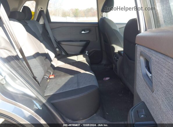 JN8AT3BB1MW202087 2021 NISSAN ROGUE Gray Widok naklejki z numerem VIN