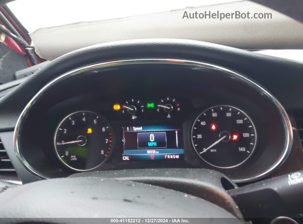 KL4CJASB5LB051723 2020 BUICK ENCORE Красный Вид задних сидений