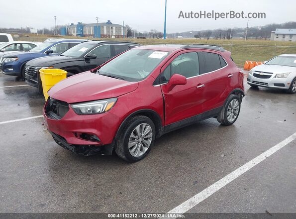 KL4CJASB5LB051723 2020 BUICK ENCORE Красный Передняя левая четверть