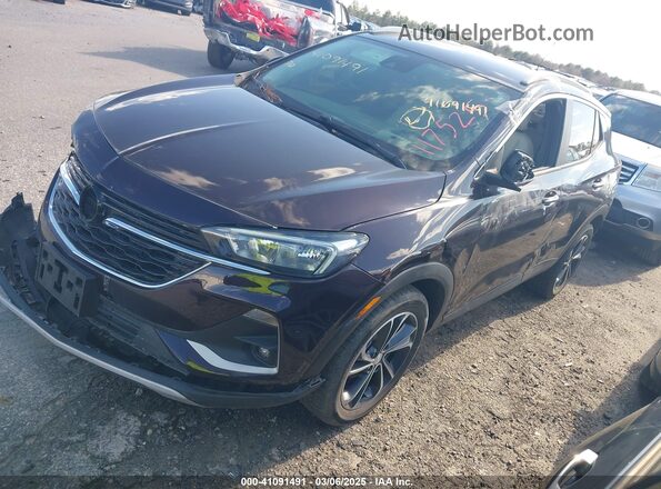 KL4MMDS27LB117525 2020 BUICK ENCORE Фиолетовый Передняя левая четверть
