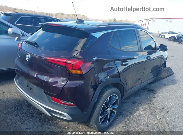 KL4MMDS27LB117525 2020 BUICK ENCORE Фиолетовый Задняя правая четверть