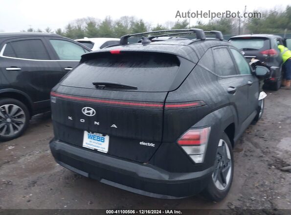 KM8HC3A67RU017488 2024 HYUNDAI KONA Черный Задняя правая четверть