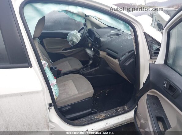 MAJ3S2FE7MC438658 2021 FORD ECOSPORT White Front interior view