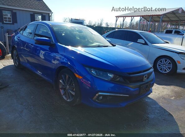 19XFC1F36ME210043 2021 HONDA CIVIC Синий Передняя правая четверть