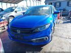 2021 Honda Civic Ex Синий vin: 19XFC1F36ME210043