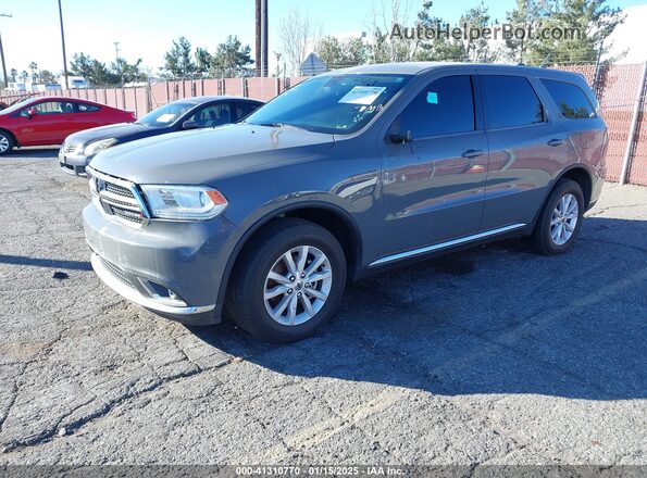 1C4RDHAGXLC100275 2020 DODGE DURANGO Серый Передняя левая четверть