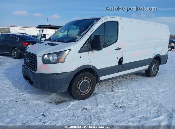 1FTYE1YM2GKB48747 2016 FORD TRANSIT-150 Белый Передняя левая четверть