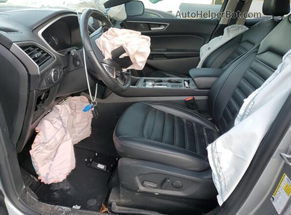 2FMPK3J96MBA26433 2021 FORD EDGE Серый Вид салона спереди