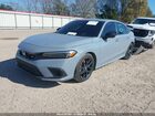 2023 Honda Civic Si Sedan Light Blue vin: 2HGFE1E51PH473161