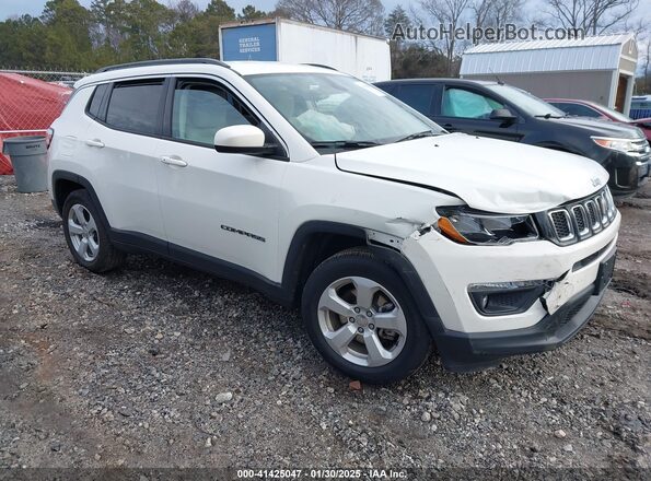 3C4NJCBB3MT570909 2021 JEEP COMPASS Белый Передняя правая четверть