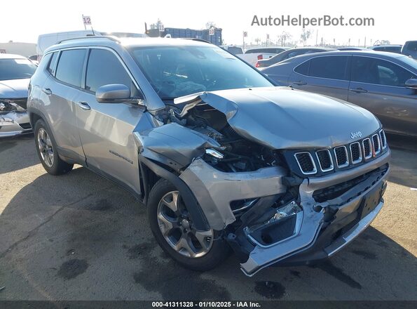 3C4NJCCB3MT511597 2021 JEEP COMPASS Silver Delantero derecho