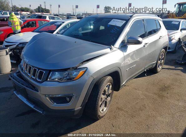 3C4NJCCB3MT511597 2021 JEEP COMPASS Silver Vista tres cuartos delantera izquierda