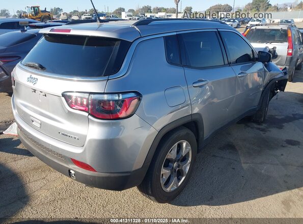 3C4NJCCB3MT511597 2021 JEEP COMPASS Silver Trasero derecho