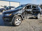 2019 Jeep Compass Latitude Black vin: 3C4NJDBB5KT813736