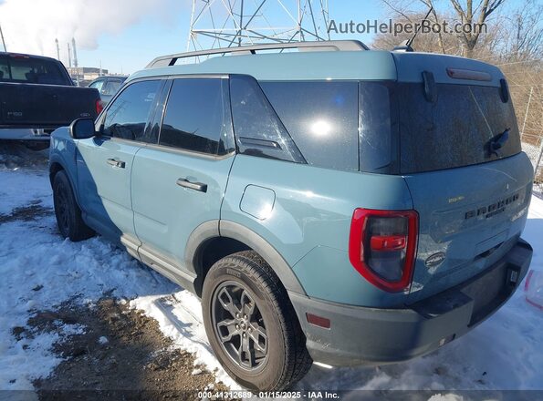 3FMCR9B66MRA68295 2021 FORD BRONCO SPORT Blue Tył lewy