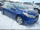 2017 Kia Forte Lx Blue vin: 3KPFK4A76HE085680